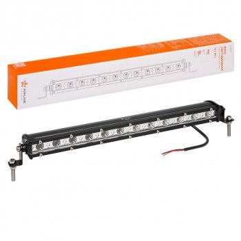 1 329 р. Фара рабочего света 343х30х47мм 18W 12LED AIRLINE AIRLINE aled063  с доставкой в г. Кемерово. Увеличить фотографию 1
