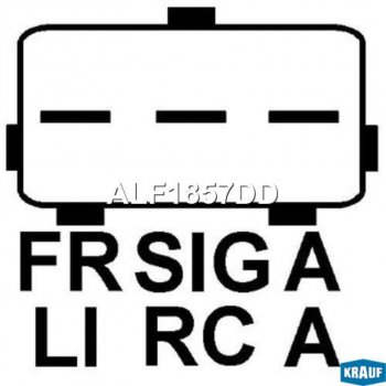 14 799 р. Генератор FORD Transit Connect,Tourneo Connect (02-) (1.8DITDCI) KRAUF KRAUF alf1857dd  с доставкой в г. Кемерово. Увеличить фотографию 3