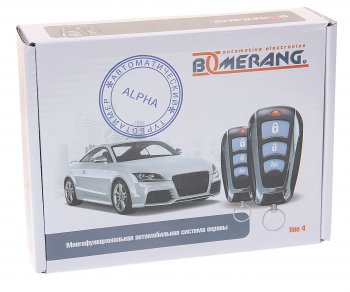 2 499 р. Сигнализация BOOMERANG BOOMERANG alpha line 4  с доставкой в г. Кемерово. Увеличить фотографию 3
