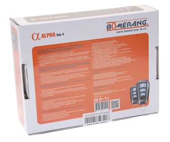 2 499 р. Сигнализация BOOMERANG BOOMERANG alpha line 4  с доставкой в г. Кемерово. Увеличить фотографию 4