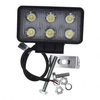 1 099 р. Фара рабочего света 110x60x45мм 18Вт (6 светодиодов) IP67 Allroad LUMEN LUMEN alr18w2lf  с доставкой в г. Кемерово. Увеличить фотографию 2