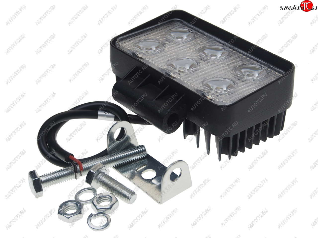 1 099 р. Фара рабочего света 110x60x45мм 18Вт (6 светодиодов) IP67 Allroad LUMEN LUMEN alr18w2lf  с доставкой в г. Кемерово