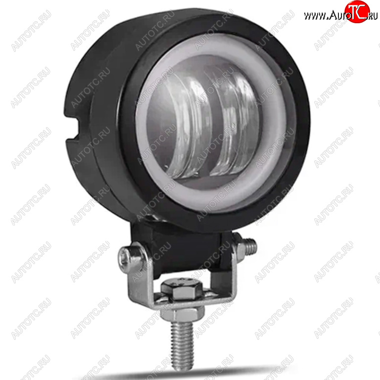 1 789 р. Фара рабочего света 71x65x55мм 30Вт с ДХО (к-т 2шт.) IP67 Allroad LUMEN LUMEN alr-af20wr  с доставкой в г. Кемерово