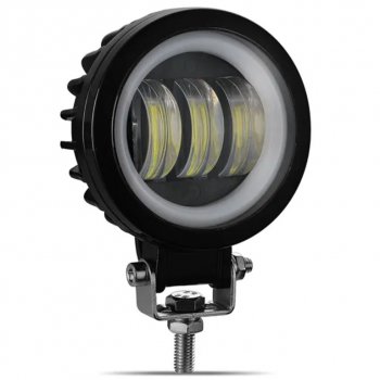 2 799 р. Фара рабочего света 74x65x55мм 30Вт с ДХО (к-т 2шт.) IP67 Allroad LUMEN LUMEN alr-af30wr  с доставкой в г. Кемерово. Увеличить фотографию 1