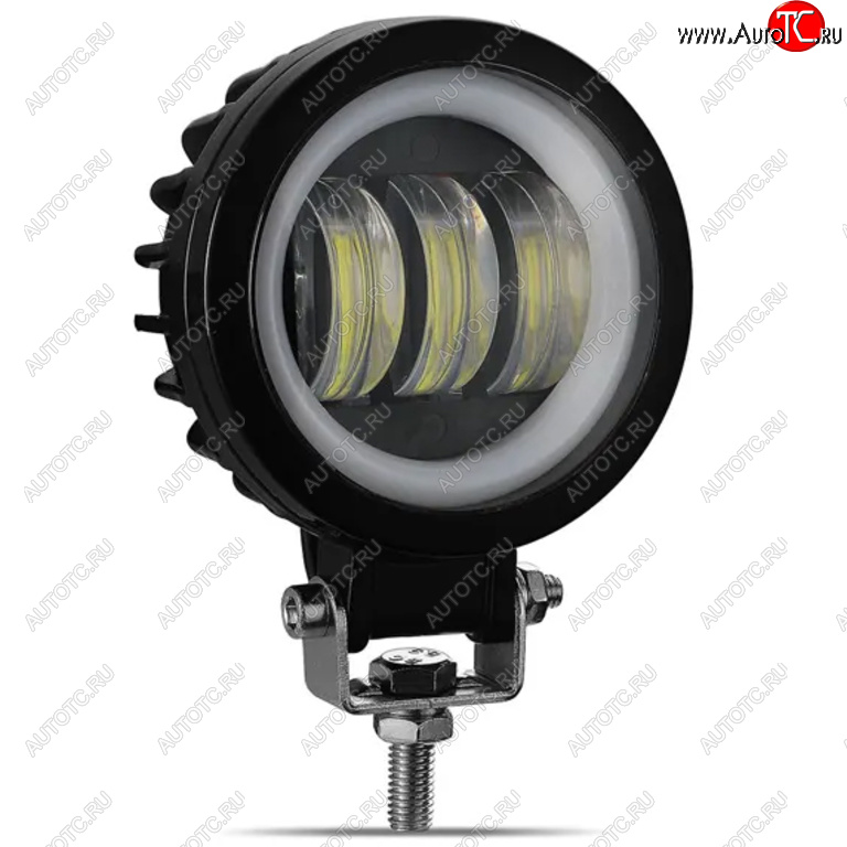 2 799 р. Фара рабочего света 74x65x55мм 30Вт с ДХО (к-т 2шт.) IP67 Allroad LUMEN LUMEN alr-af30wr  с доставкой в г. Кемерово