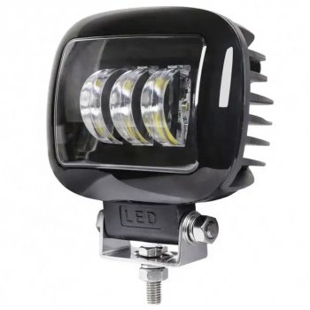 2 349 р. Фара рабочего света 80x65x55мм 30Вт (к-т 2шт.) IP67 Allroad LUMEN LUMEN alr-af30ws  с доставкой в г. Кемерово. Увеличить фотографию 1
