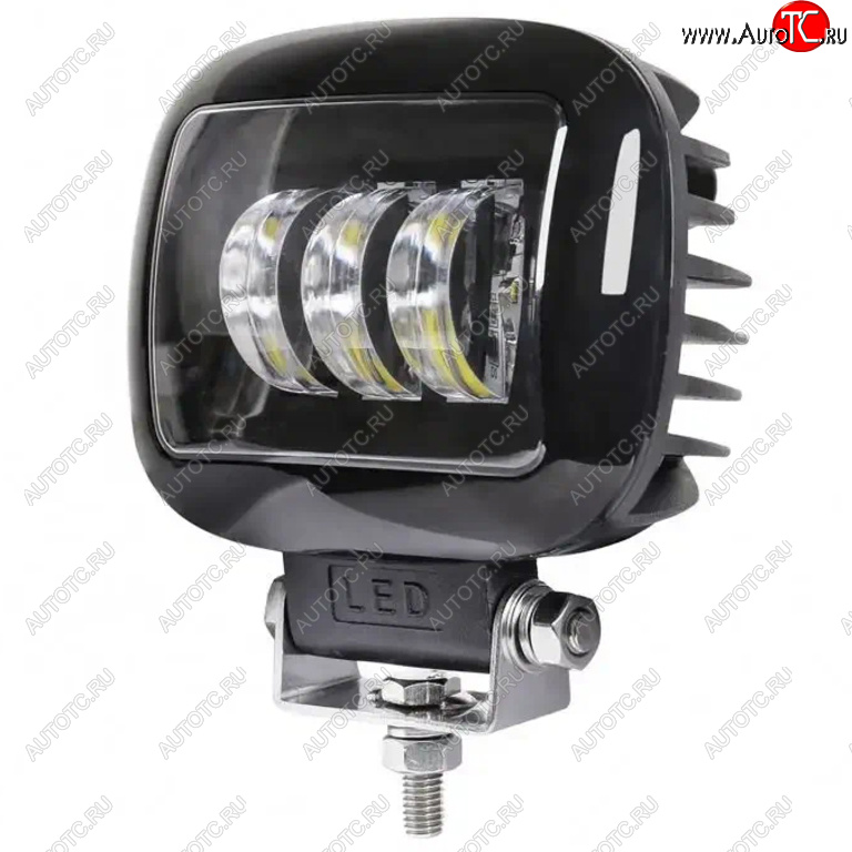 2 349 р. Фара рабочего света 80x65x55мм 30Вт (к-т 2шт.) IP67 Allroad LUMEN LUMEN alr-af30ws  с доставкой в г. Кемерово