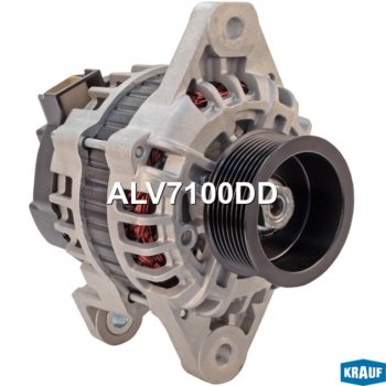22 499 р. Генератор HYUNDAI HD65,78 дв.D4GA (55A,24V) KRAUF KRAUF alv7100dd  с доставкой в г. Кемерово. Увеличить фотографию 4