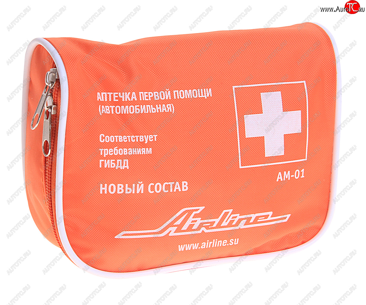 729 р. Аптечка автомобильная ГОСТ AIRLINE AIRLINE am-01  с доставкой в г. Кемерово