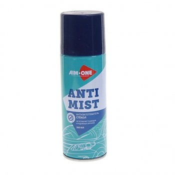 209 р. Антизапотеватель стекол аэрозоль 200мл Anti mist AIM-ONE AIM-ONE am-200  с доставкой в г. Кемерово. Увеличить фотографию 1