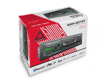 2 199 р. Магнитола автомобильная 1DIN AURA AURA amh-201bt AURA amh-201bt  с доставкой в г. Кемерово. Увеличить фотографию 5