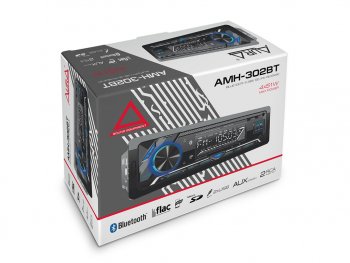 2 789 р. Магнитола автомобильная 1DIN AURA AURA amh-302bt  с доставкой в г. Кемерово. Увеличить фотографию 2