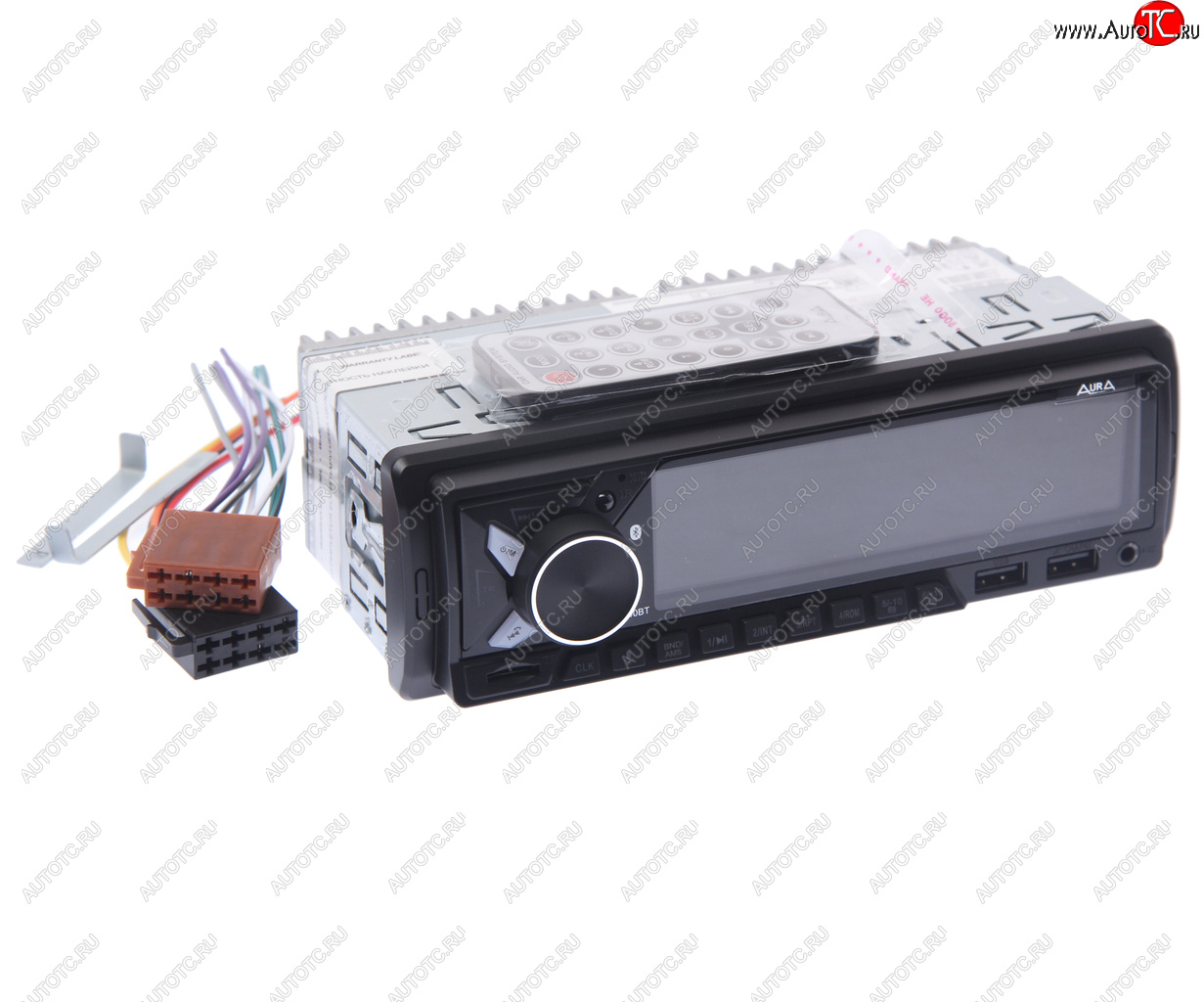 3 279 р. Магнитола автомобильная 1DIN AURA AURA amh-440bt AURA amh-440bt  с доставкой в г. Кемерово
