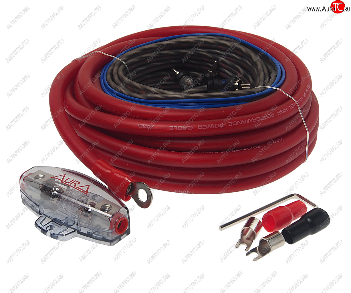 3 199 р. Набор для установки усилителя AURA AURA amp-1404  с доставкой в г. Кемерово