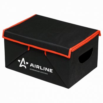 2 499 р. Органайзер в багажник 46х32х19см черно-оранжевый AIRLINE AIRLINE ao-sb-24  с доставкой в г. Кемерово. Увеличить фотографию 3