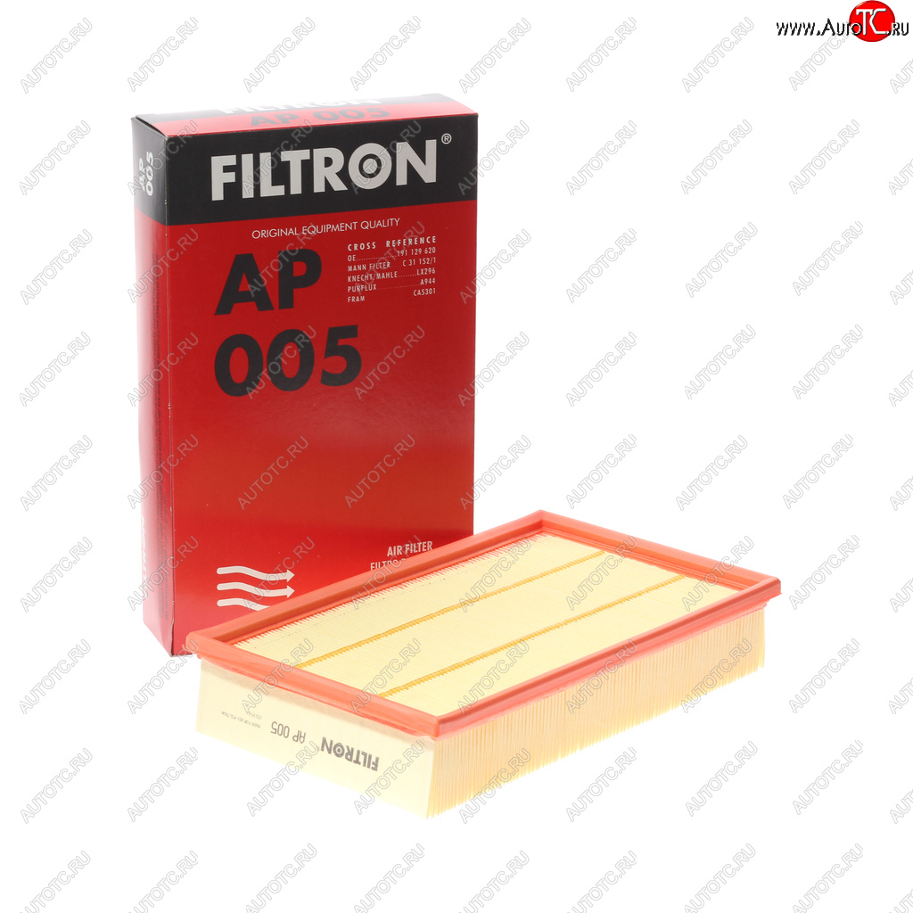719 р. Фильтр воздушный VW Passat,Golf,Vento (88-97) AUDI 80,100,A6 (89-97) FILTRON FILTRON ap005  с доставкой в г. Кемерово