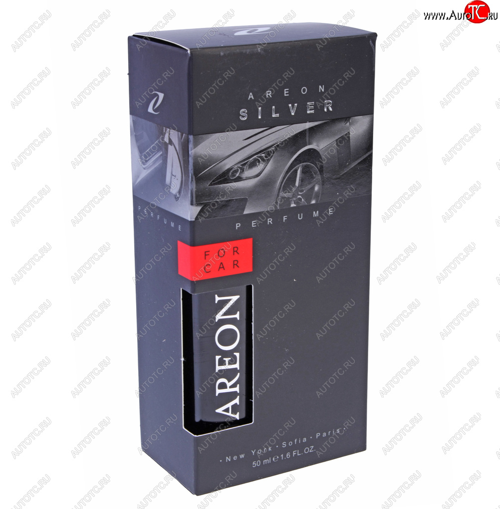 819 р. Ароматизатор спрей (серебряный) Perfume премиум AREON AREON ap01  с доставкой в г. Кемерово