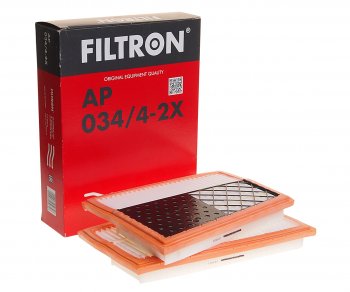 3 789 р. Фильтр воздушный MERCEDES C (W203) (05-06),E (W211) (05-09) FILTRON FILTRON ap0344-2x  с доставкой в г. Кемерово. Увеличить фотографию 1