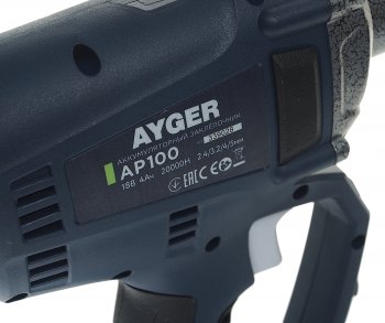 22 999 р. Заклепочник с АКБ 18.0В 4.0Ач (1 АКБ Li-Ion) 2.4-5.0мм AYGER AYGER ap100   с доставкой в г. Кемерово. Увеличить фотографию 5