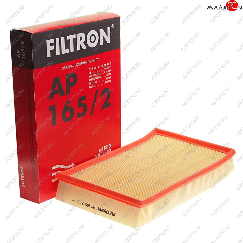 1 069 р. Фильтр воздушный VOLVO S60 (00-09),S80 (01-06),V70 (97-00) FILTRON FILTRON ap1652  с доставкой в г. Кемерово