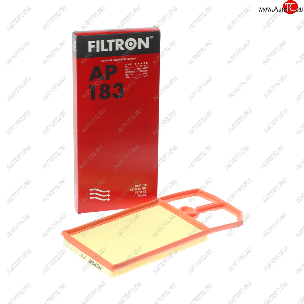 749 р. Фильтр воздушный VW Bora (00-05),Polo (96-99) SEAT Ibiza (97-99) FILTRON FILTRON ap183  с доставкой в г. Кемерово