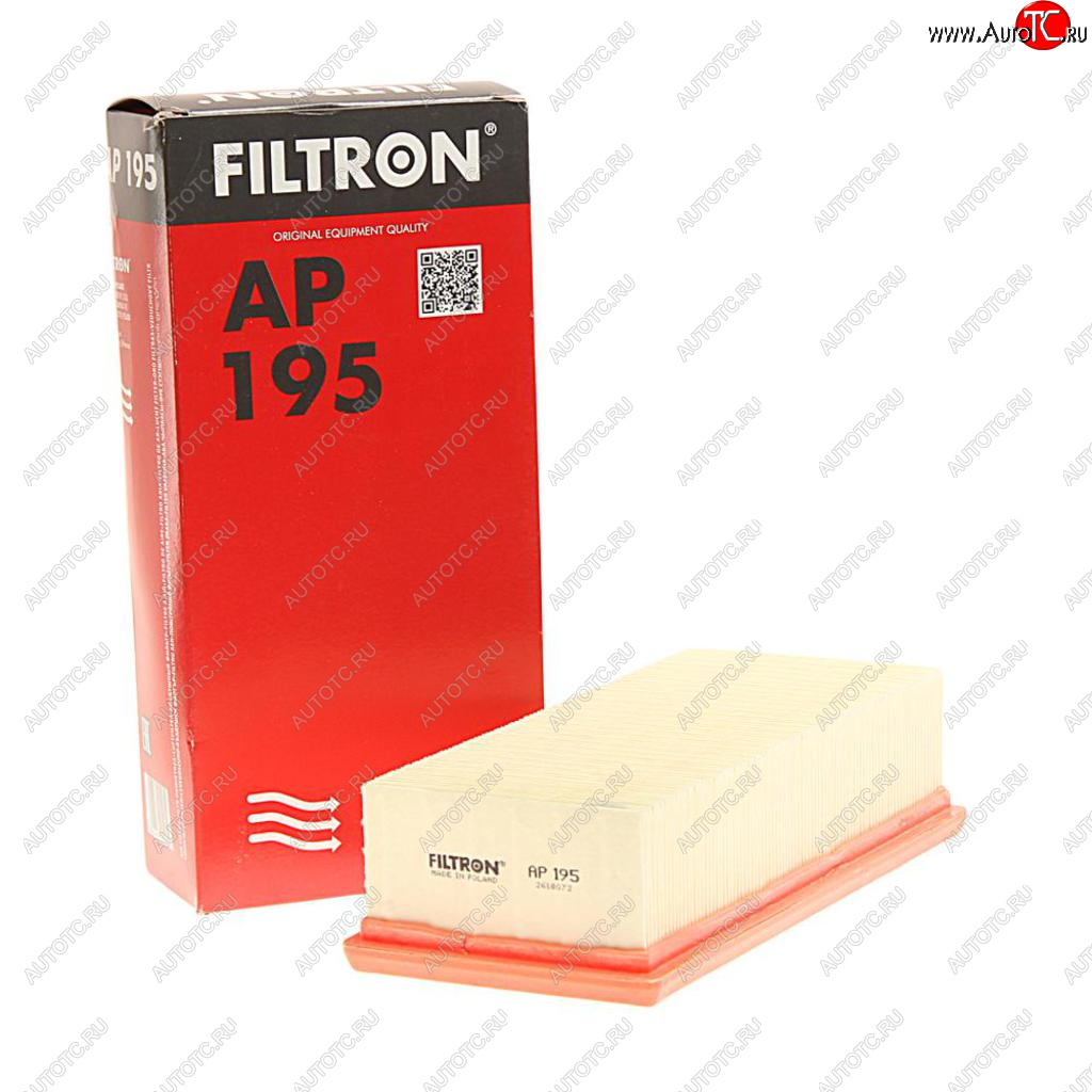 699 р. Фильтр воздушный MITSUBISHI Colt (06-09) (1.5) FILTRON FILTRON ap195  с доставкой в г. Кемерово