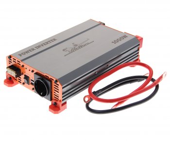 9 299 р. Преобразователь напряжения (инвертор) 24-220V 1000Вт AIRLINE AIRLINE api-1000-06  с доставкой в г. Кемерово. Увеличить фотографию 1