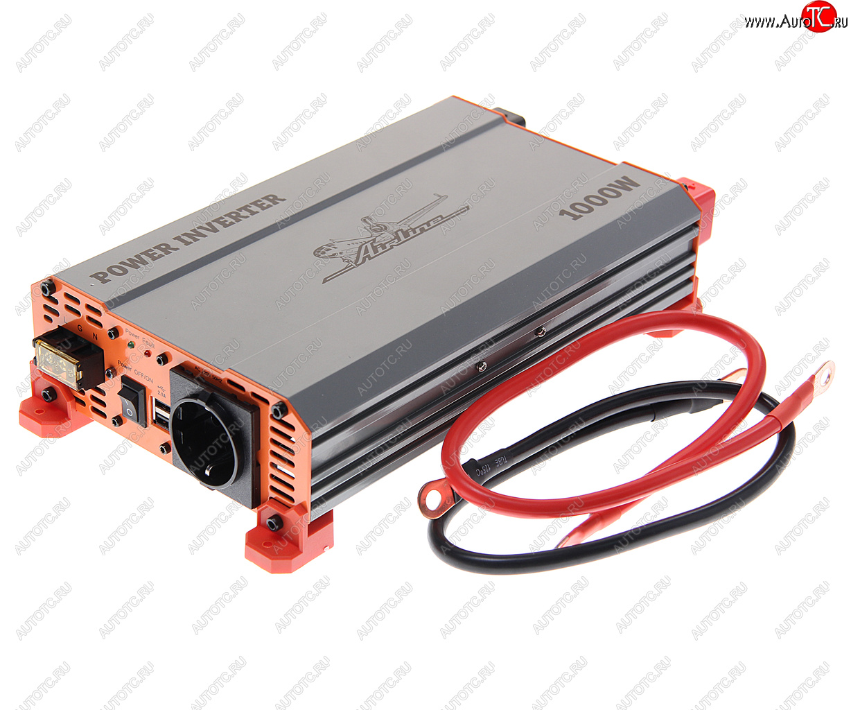 9 299 р. Преобразователь напряжения (инвертор) 24-220V 1000Вт AIRLINE AIRLINE api-1000-06  с доставкой в г. Кемерово