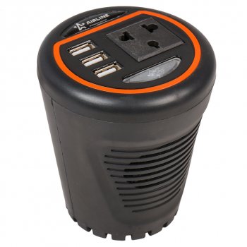 3 899 р. Преобразователь напряжения (инвертор) 12-220V 120Вт AIRLINE AIRLINE api-120-00  с доставкой в г. Кемерово. Увеличить фотографию 4
