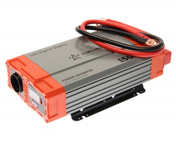 12 299 р. Преобразователь напряжения (инвертор) 12-220V 1500Вт AIRLINE AIRLINE api-1500-08  с доставкой в г. Кемерово. Увеличить фотографию 1
