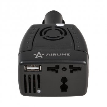 2 069 р. Преобразователь напряжения (инвертор) 12-220V 150Вт AIRLINE AIRLINE api-150-01  с доставкой в г. Кемерово. Увеличить фотографию 4