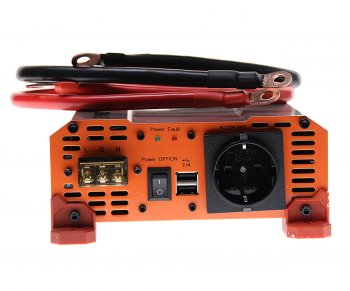 11 749 р. Преобразователь напряжения (инвертор) 24-220V 1500Вт AIRLINE AIRLINE api-1500-10  с доставкой в г. Кемерово. Увеличить фотографию 3