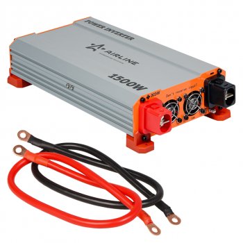 11 749 р. Преобразователь напряжения (инвертор) 24-220V 1500Вт AIRLINE AIRLINE api-1500-10  с доставкой в г. Кемерово. Увеличить фотографию 6