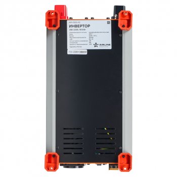 11 749 р. Преобразователь напряжения (инвертор) 24-220V 1500Вт AIRLINE AIRLINE api-1500-10  с доставкой в г. Кемерово. Увеличить фотографию 10