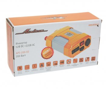 3 699 р. Преобразователь напряжения (инвертор) 12-220V 300Вт AIRLINE AIRLINE api-200-02  с доставкой в г. Кемерово. Увеличить фотографию 4