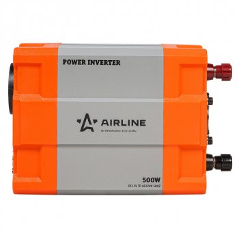 4 199 р. Преобразователь напряжения (инвертор) 12-220V 500Вт AIRLINE AIRLINE api-400-03  с доставкой в г. Кемерово. Увеличить фотографию 9