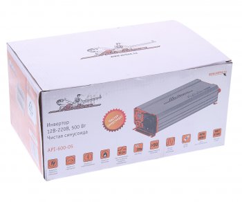 11 999 р. Преобразователь напряжения (инвертор) 12-220V 500Вт AIRLINE AIRLINE api-600-05  с доставкой в г. Кемерово. Увеличить фотографию 3