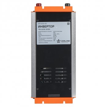11 999 р. Преобразователь напряжения (инвертор) 12-220V 500Вт AIRLINE AIRLINE api-600-05  с доставкой в г. Кемерово. Увеличить фотографию 9