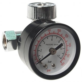 789 р. Регулятор давления воздуха 14 (F)x14 (M) с индикатором (0-9.5Bar) ECO ECO ar-02-14  с доставкой в г. Кемерово. Увеличить фотографию 1