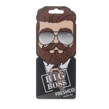 123 р. Ароматизатор подвесной пластина (парфюм) TM Boss Территория мужчин FRESHCO FRESHCO ar1tm030  с доставкой в г. Кемерово. Увеличить фотографию 1