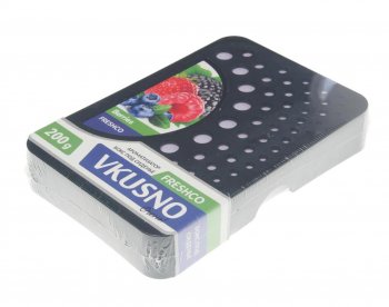 439 р. Ароматизатор под сиденье гелевый (лесный ягоды) 200г Vkusno FRESHCO FRESHCO ar4bx050  с доставкой в г. Кемерово. Увеличить фотографию 1