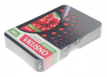 439 р. Ароматизатор под сиденье гелевый (вишня) 200г Vkusno FRESHCO FRESHCO ar4bx060  с доставкой в г. Кемерово. Увеличить фотографию 1