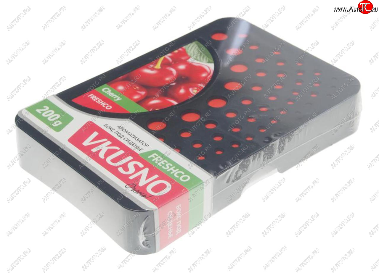 439 р. Ароматизатор под сиденье гелевый (вишня) 200г Vkusno FRESHCO FRESHCO ar4bx060  с доставкой в г. Кемерово