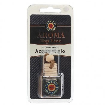 296 р. Ароматизатор подвесной жидкостный (Armani Acqua Di Gio) 5мл TOP LINE TOP LINE armani acqua di gio  с доставкой в г. Кемерово. Увеличить фотографию 1