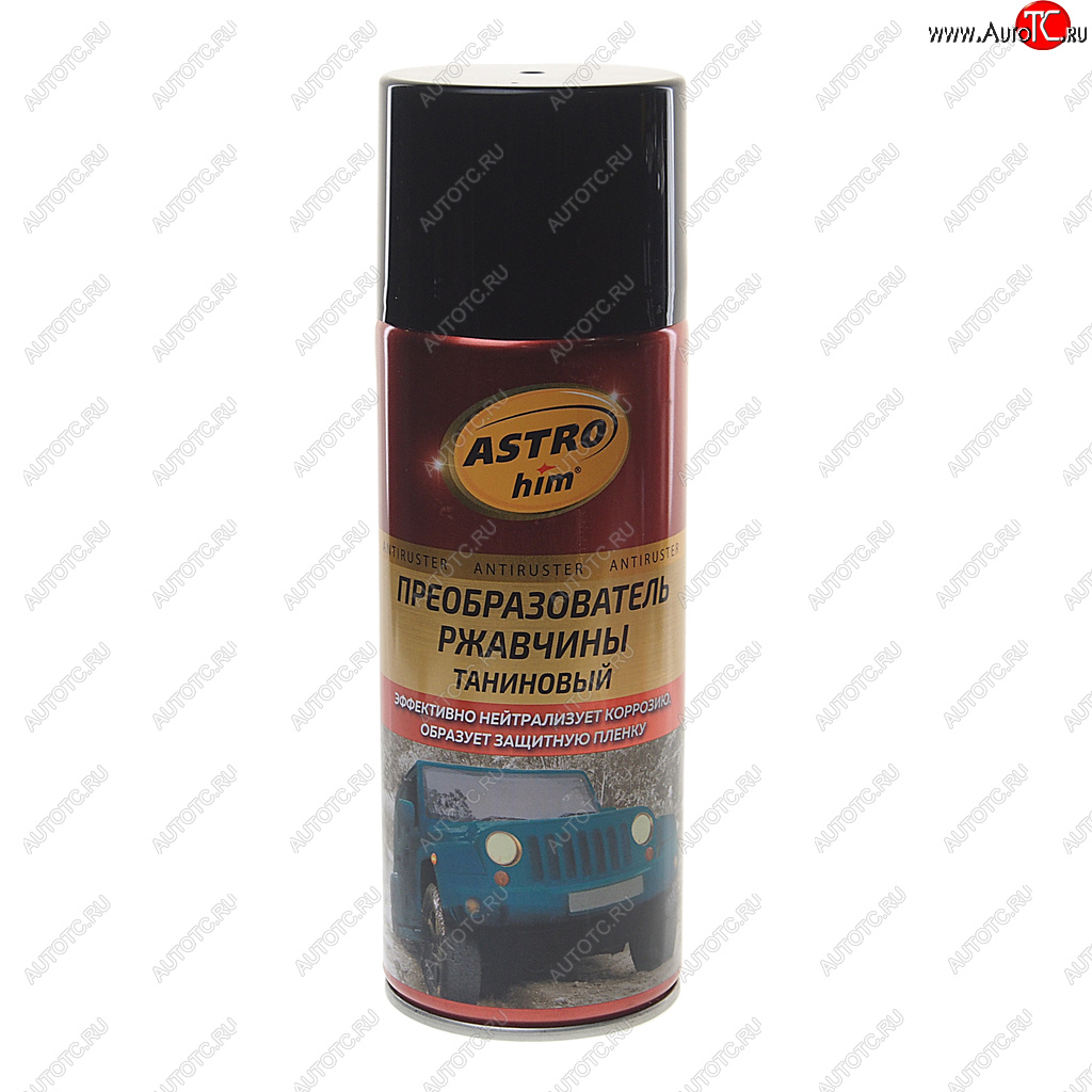 499 р. Преобразователь ржавчины в грунт таниновый аэрозоль 500мл Antiruster ASTROHIM ASTROHIM ас-4735  с доставкой в г. Кемерово