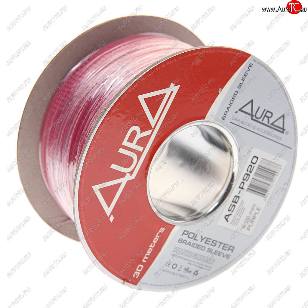 118 р. Трубка защитная электропроводки 9-20мм 1м фиолетовая AURA AURA asb-p920 30м  с доставкой в г. Кемерово