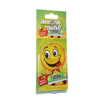 68 р. Ароматизатор подвесной пластина (тутти-фрутти) Smile AREON AREON asd14  с доставкой в г. Кемерово. Увеличить фотографию 1