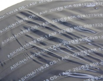 1 999 р. Накладка тормозной колодки VOLVO (410x175) 1-й рем. 112 отв. 6.35x15.9 - L10  93685 (8шт.) ASK ASK askbl111210  с доставкой в г. Кемерово. Увеличить фотографию 3