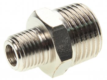 158 р. Переходник для компрессора M12хM14 наружная резьба ECO ECO as-mt12mt14  с доставкой в г. Кемерово. Увеличить фотографию 1