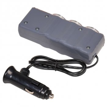 459 р. Разветвитель прикуривателя 3-х гнездовой 12V 1USB AIRLINE AIRLINE asp-3u-03  с доставкой в г. Кемерово. Увеличить фотографию 4